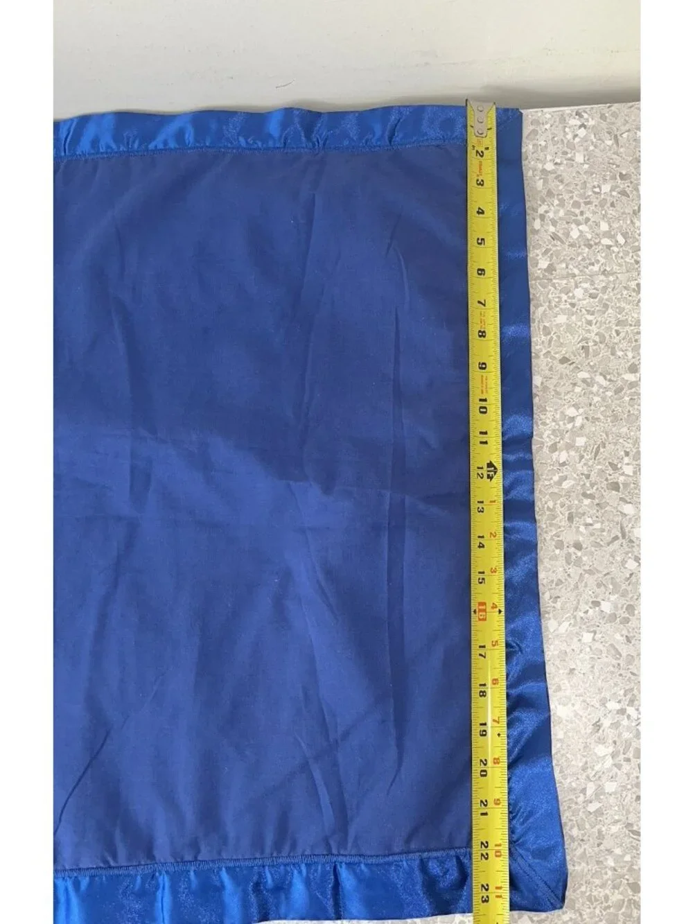 Vintage US Healthcare Baby Comfort Sensory Satin Blanket